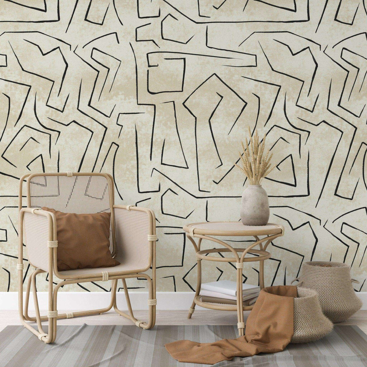 Minimal Design Abstract Pattern Wallpaper – Wallpapers4Beginners