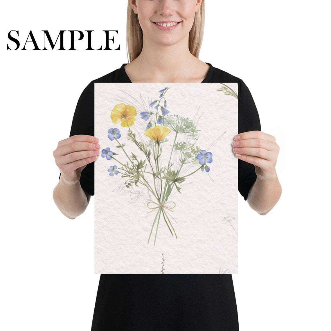 Wild flowers Wallpaper Kids room <br> ★★★★★ - WallpapersforBeginners